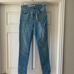 Levi's 721 High-Rise Skinny Women’s Light Blue Jeans Sz 28/30.  NWT